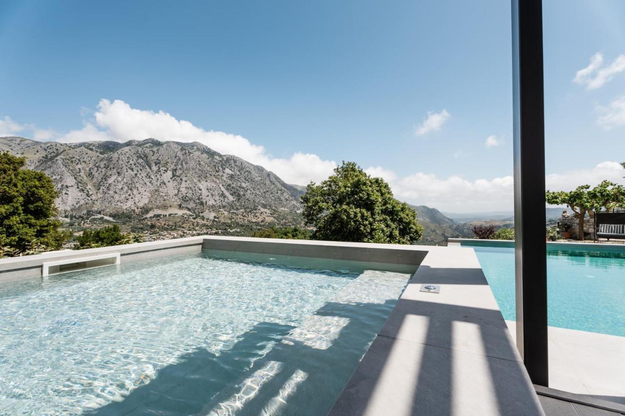 Eumelia Iconic Villa, With Heated Pool & Whirlpool, By Thinkvilla Asi Gonia Esterno foto