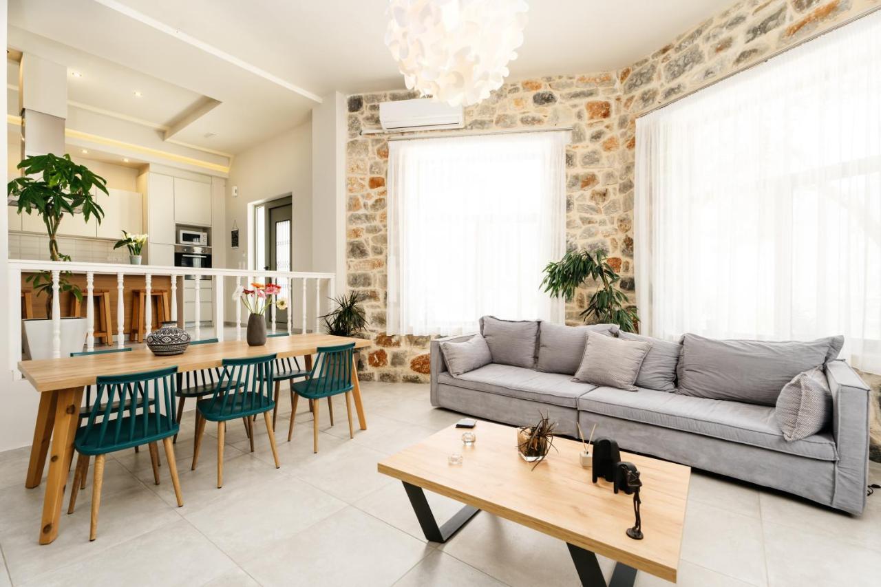 Eumelia Iconic Villa, With Heated Pool & Whirlpool, By Thinkvilla Asi Gonia Esterno foto